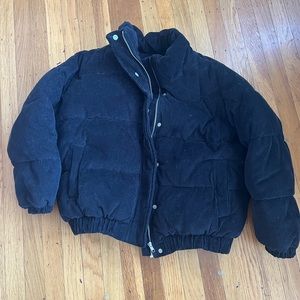Forever 21 black corduroy jacket